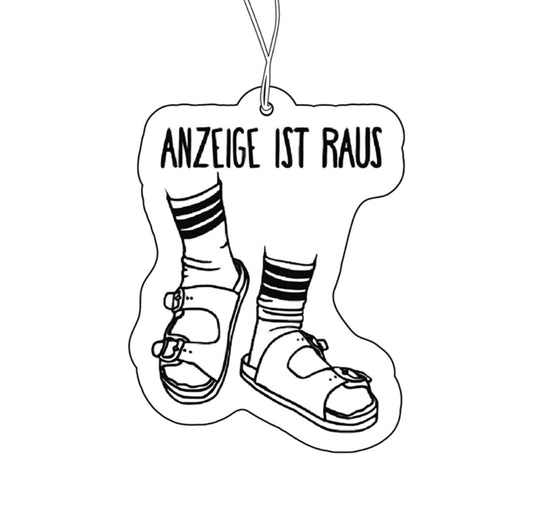 Anzeige ist Raus Duftbaum